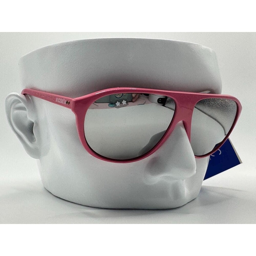 NWT Vintage Cebe Basic Sport Sunglasses | Model 1962K | PInk Plastic Aviator